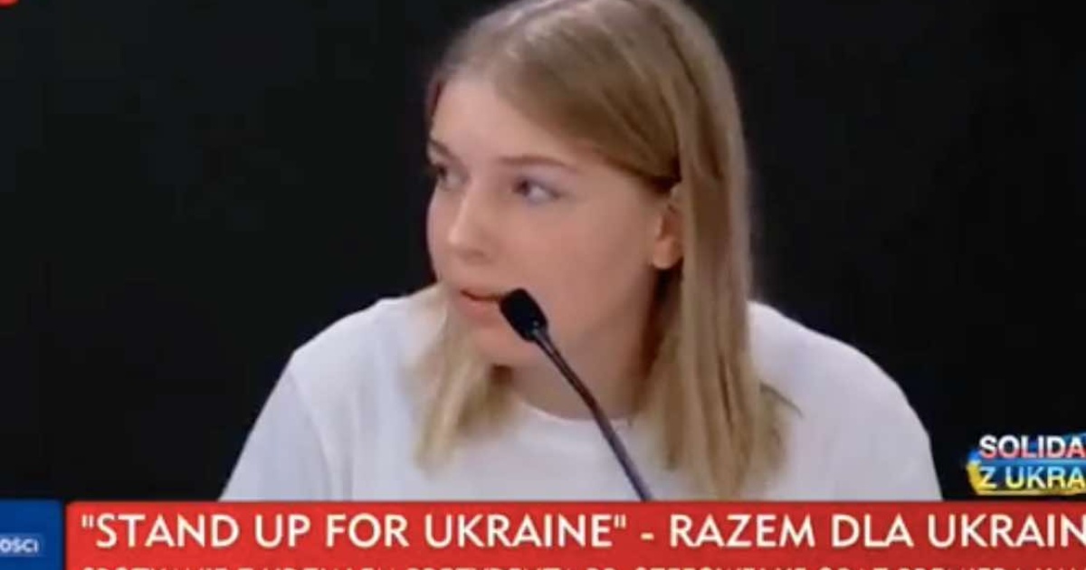 Młoda Ukrainka Do Von Der Leyen „europa Napędza Wojnę” Zaskakująca