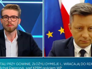 Spięcie między dziennikarzem a Dworczykiem. „Co pan sugeruje, co to są za porównania?!”