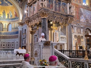 [video] Ad limina. Abp Ryś: Władza i oparcie się o władzę, o bogactwo, to wszystko wiąże się z Lateranem