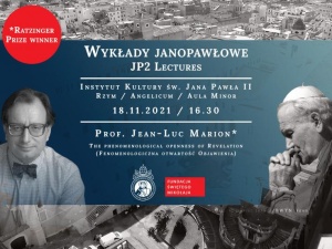 [Dziś] Wykład Jean-Luca Mariona: „Fenomenologiczna otwartość Objawienia”