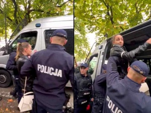 Otwock: Poseł KO zatrzymana przez policję. Sieć obiegło nagranie 
