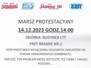 Spółka ArcelorMittal Tubular Products Kraków ma zostać zamknięta. Solidarność organizuje protest