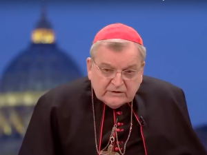 Papież przyjął kard. Burke’a. W tle doniesienia o pozbawieniu kardynała watykańskich przywilejów