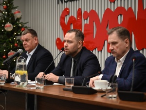 Spotkanie władz Solidarności z dr. Karolem Nawrockim. Piotr Duda: Nie pozwolimy zaorać IPN-u