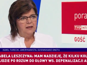 Leszczyna: „Lepsza aborcja, kiedy płód nie czuje nic, niż maltretowanie”