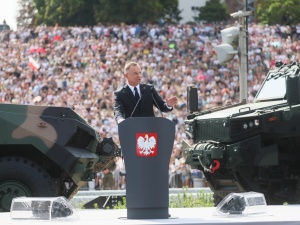 Mocne przemówienie prezydenta Dudy. Wspomniał żołnierza zabitego na granicy 