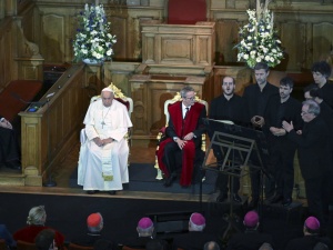 Franciszek na uniwersytecie w Leuven: To zadanie zostało wam powierzone! Poszerzajcie granice!