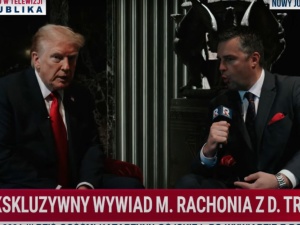 Rachoń zapytał Trumpa o prezydenta Dudę. Jasna deklaracja