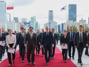 Korea Południowa: Prezydent Duda i przewodniczący parlamentu rozmawiali o współpracy zbrojeniowej