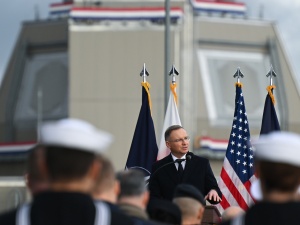 Uroczyste otwarcie bazy w Redzikowie. Prezydent Andrzej Duda zabrał głos 