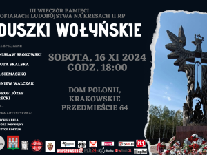 Zaproszenie na Zaduszki Wołyńskie 2024