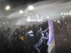 Protesty w Gruzji. Agresywna policja rozpędziła uczestników