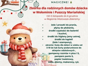 Mazowiecka “S”: Zbiórka darów dary dla rodzinnych domów dziecka 