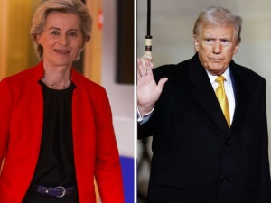 Politico: Problemy von der Leyen z Donaldem Trumpem