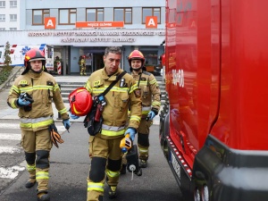 Ewakuacja w Narodowym Instytucie Onkologii