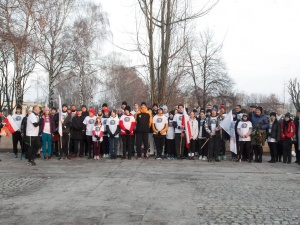 Kilkuset uczniów upamiętniło ofiary „marszu śmierci”