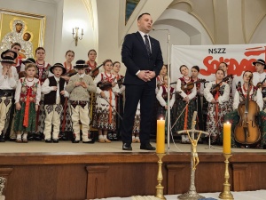 To Pan Jezus uczy nas solidarności Boga z ludźmi. Spotkanie opłatkowe małopolskiej Solidarności