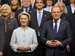 Co z Zielonym Ładem? Tusk na konferencji z von der Leyen: Nasza planeta wymaga ochrony