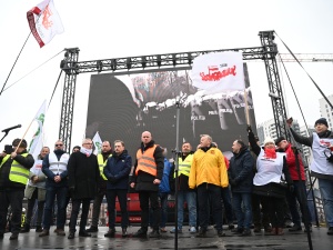 Przeżyjmy to jeszcze raz. Zobacz relację z wczorajszego protestu Solidarności [FOTO, WIDEO]