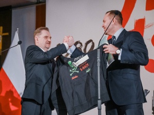 Karol Nawrocki podpisał umowę programową z NSZZ Solidarność. Zobacz naszą fotorelację