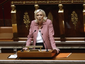 Marine Le Pen: Decyzja Trumpa ws. Ukrainy godna potępienia