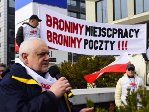 Oskarżamy zarząd Poczty Polskiej. Związki zawodowe będą kontynuować protest