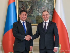 Prezydent Mongolii w Polsce. Andrzej Duda: Intensyfikujemy relacje