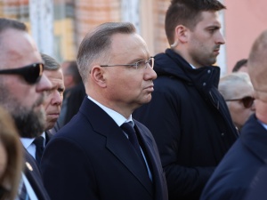 Pogrzeb Barbary Skrzypek. Prezydent Andrzej Duda odznaczył ją pośmiertnie