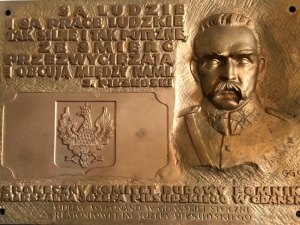 W Bazylice św. Brygidy w Gdańsku odsłonięto i poświęcono tablicę Marszałka Józefa Piłsudskiego