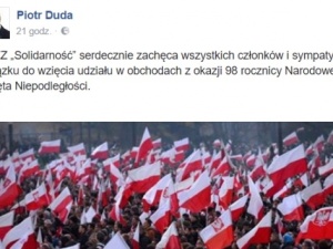 Przewodniczący Solidarności Piotr Duda został brutalnie zaatakowany za zaproszenie do świętowania 11.11