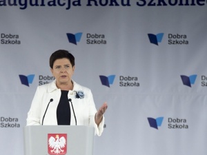 Premier Beata Szydło: Dobra szkoła ma być otwarta na uczniów, rodziców i nauczycieli