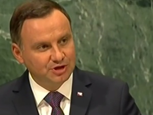 [video] Prezydent Duda w ONZ: Wybór Polski do Rady Bezpieczeństwa odzwierciedla wzrost naszego potencjału