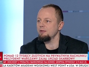 Cezary Krysztopa w TVP Info: Ruchy H. Gronkiewicz-Waltz przywodzą mi na myśl zwierzę zamknięte w klatce