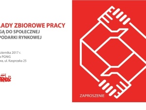 Konferencja "Układy zbiorowe pracy drogą do społecznej gospodarki rynkowej" Zapowiedź prasowa/akredytacje