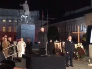 [video] 90 Miesięcznica smoleńska. Jarosław Kaczyński: Prawda o katastrofie zostanie odkryta