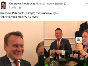 Posłowie PiS mają ubaw: "Wreszcie TVN został przejęty we właściwe ręce"