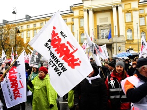 [NASZA FOTORELACJA] Pracownicy sądownictwa i prokuratur mówią dość głodowym zarobkom