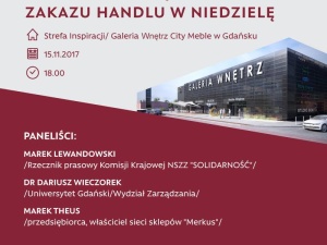 Debata Pomorskiego Klubu Biznesu o ograniczeniu handlu: W niedzielę głównie po kajzerki i piwo