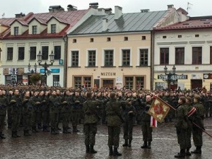 Przysięga wojskowa pół tysiąca żołnierzy Obrony Terytorialnej w Rzeszowie