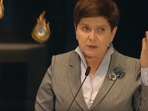 [video] Beata Szydło: W czasie II wojny światowej Niemcy postanowili unicestwić Żydów, Polaków i innych