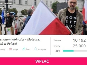 Zbierają pieniądze dla Kijowskiego: "Mateusz zostań w Polsce!" 