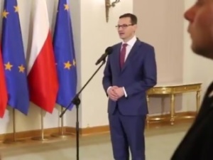 Mateusz Morawiecki podziękował Beacie Szydło: "Praca z panią premier Beatą Szydło to był dla mnie honor"