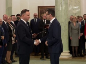 [relacja video] Prezydent Andrzej Duda powołuje Mateusza Morawieckiego na premiera rządu