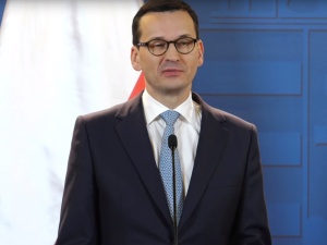 [VIDEO] Premier Morawiecki na Węgrzech: Państwa muszą mieć prawo do decydowania o tym, kogo przyjmują