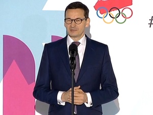 [video] Mateusz Morawiecki do skoczków: Jedziecie do Pjongczang, by dawać nam nadzieję