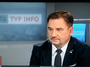 Debata TVP Info po roku pracy RDS z jej pierwszym przewodniczącym Piotrem Dudą