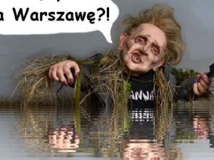 [Kliknij aby zobaczyć całość] Nowe plastusie Barbary Pieli: Marzanna Wielgusowa płynie na Warszawę