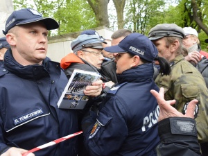 [fotorelacja] Proces Zygmunta Miernika i Adama Słomki o manifestację pod pomnikiem żołnierzy sowieckich