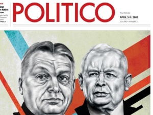 Orban i Kaczyński na okładce Politico jako...Komuniści "połowa elit PE i Zachodu winna się obrazić"