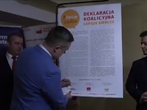 "Wolność" Janusza Korwina-Mikkego zawarła koalicję PO i SLD. Na razie w okręgu siedlecko-ostrołęckim